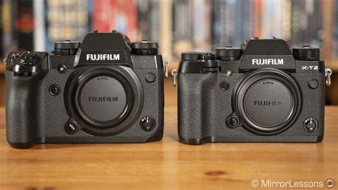 Fujifilm X H1 Vs X T2 The Complete Comparison Mirrorless Comparison