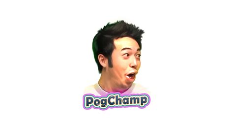 Pogchamp Twitch Emote Redesigned Hd With Lettering Art Twitch T