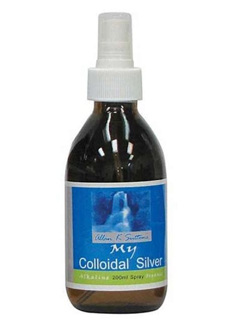 Allan K Suttons My Colloidal Silver 200ml Spray My Health Food Shop