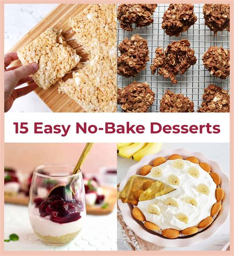 15 Easy No Bake Desserts A Beautiful Mess Ethical Today
