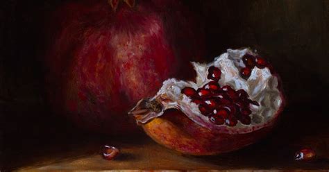 Still Life With Pomegranate And Quater
