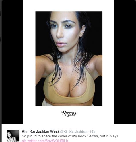 Kim Kardashian Flaunts Gazongas For Selfie Book Cover Inquirer Entertainment