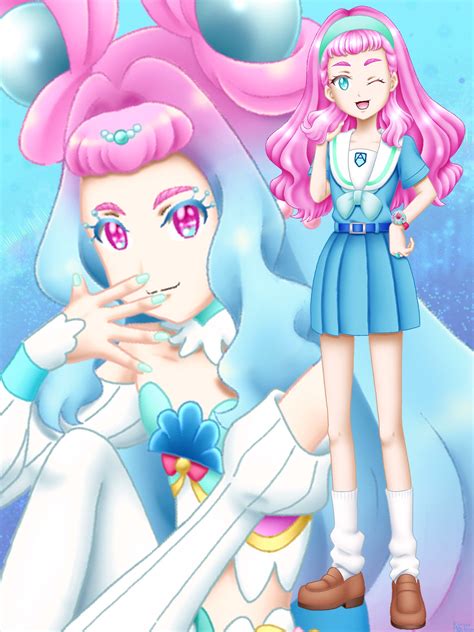 laura apollodoros hyginus la mer tropical rouge precure image by kurusumachina 3969344