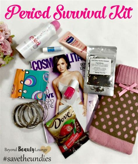 My Period Survival Kit With U By Kotex Beyond Beauty Lounge Beauty