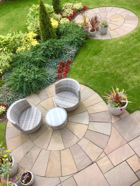 Circular Patios Round Patios Constructed By Green Onion Landscaping