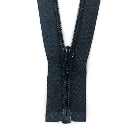 Ykk 5c Nylon Coil Zipper Open 10 40 Black Ebay
