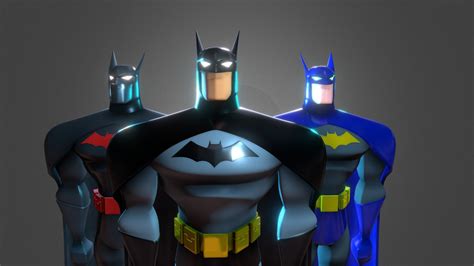 Batman Animated Series Bruce Timm Download Free 3d Model By Felipe