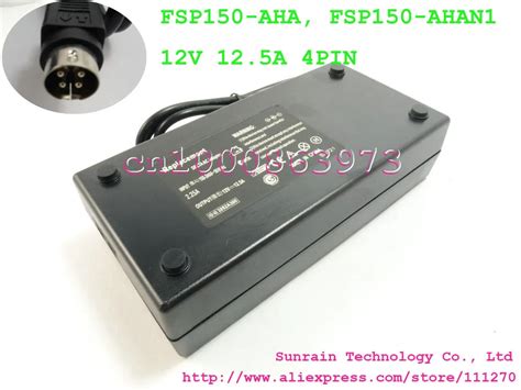 Fsp150 Aha Fsp150 Ahan1 Ac Adapter 12v 125a 4pin With Power