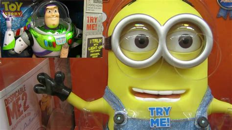 Checking Out Minion Dave And Buzz Lightyear Despicable Me And Toy