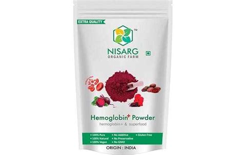 Nisarg Organic Farm Hemoglobin Powder Uses Price Dosage Side