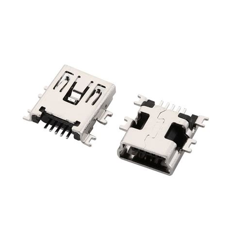 Mini Usb Type B Connector Female Socket Pin Gctech