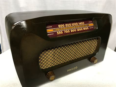 Philco 1946 Model 65 Tube Radio With Bluetooth Input Antique Retro