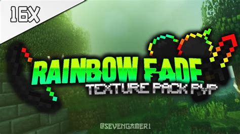 Rainbow Fade 16x Texture Pack Pvp Fps Boost Minecraft Pocket Edition