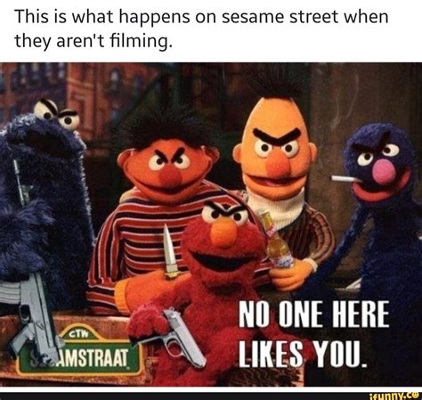 This Is What Happens On Sesame Street When They Arent