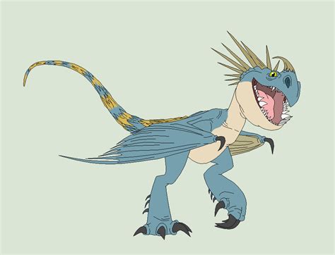 The deadly nadder, hideous zippleback, night fury, monstrous nightmare, terrible astrid's striped shirt and armwarmers are pieced together with different weights and colors of yarn to show that it is. HTTYD Base 33~Deadly Nadder 2~ by Xbox-DS-Gameboy on ...