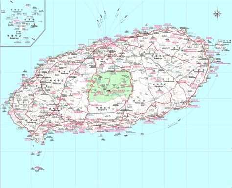 Jeju island | © republic of korea/flickr. Jejudo Map - Jejudo Korea • mappery