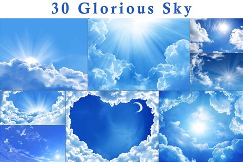 30 Glorious Sky Overlays Heavenly Sky Angelic Cloud Overlay FilterGrade