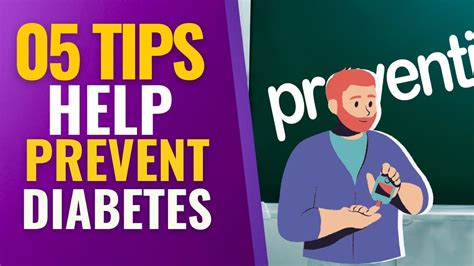 5 Tips To Help Prevent Diabetes Beat Diabetes Youtube