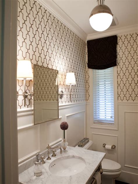 Shop for and buy chair and a half online at macy's. Wainscoting With Wallpaper Above | Houzz