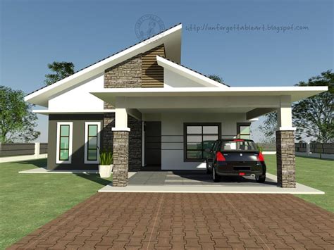 Pelan rumah bangunan amar iman development sdn bhd. Image result for rumah banglo setingkat simple | House ...