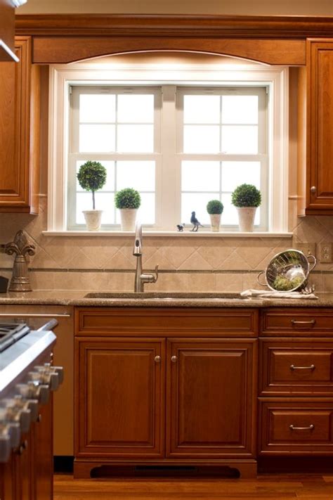 Compare prices on popular products in home decor. Kitchen sink with a window and decorative woodwork above ...