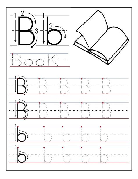 Preschool Worksheets Alphabet — Db