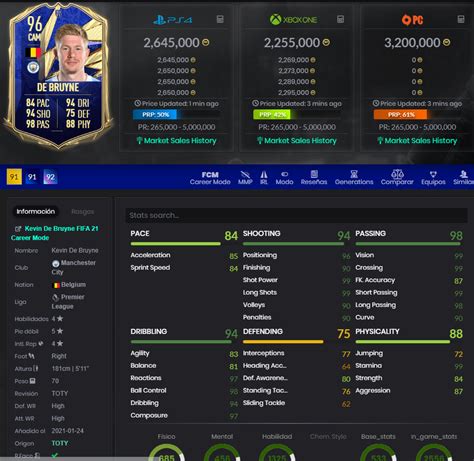 87 toty nominee grealish player review! Bruno Fernandes, De Bruyne y Kimmich TOTY - Full Esports