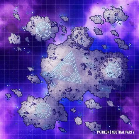 Astral Island Battlemaps Dnd World Map Fantasy Map Dungeon Maps