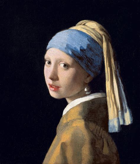 Meisje Met De Parel Johannes Vermeer Wikipedia Vermeer Paintings Famous Portraits Famous
