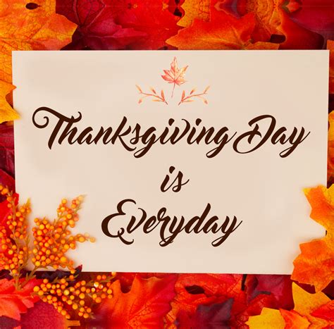 Thanksgiving day, annual national holiday in the united states and canada celebrating the harvest and other blessings of the past year. Thanksgiving Day is Everyday - Grace Theology Press