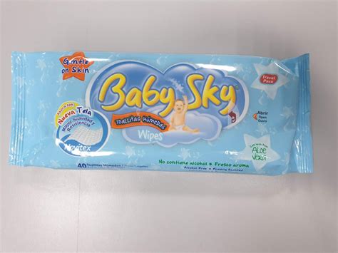 Baby Sky Baby Wipes Antibacterial 80pk Dfl Importers