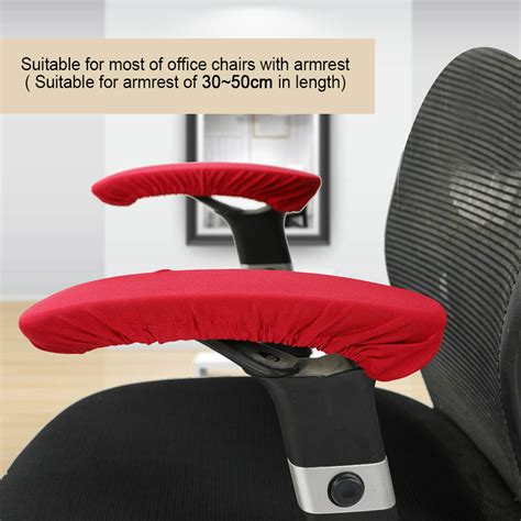 Tebru One Pair Elastic Stretchable Office Chair Armrest Covers