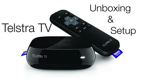 Telstra Tv Unboxing And Setup Youtube