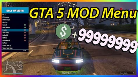 Commods mod menu is another great mod menu for gta 5 online, which works very well and easy to use. MOD MENU GTA 5 ONLINE 1.34 $999999 PC - MONEY GLITCH - RP ...