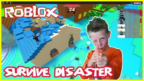 Survive The Disaster Let S Play Roblox Youtube Play Roblox