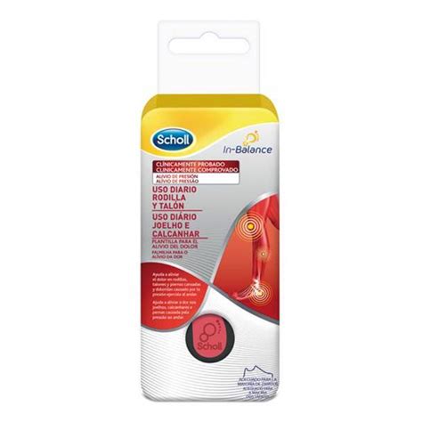 Dr Scholl Plantillas Uso Diario Rodilla Y Talón Talla S 1 Par Compra