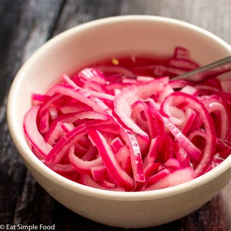Here is how to do it: Easy and Fast Homemade Quick Pickled Onions Recipe - Eat Simple Food