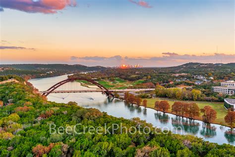 Austin Pennybacker Bridge Sunset