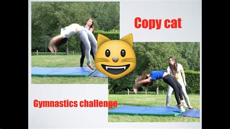 Copy Cat Gymnastics Callenge Youtube