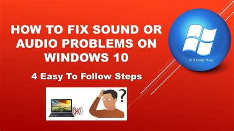 Windows 10 Sound Not Working After Update Fix Windows10 Windowserror