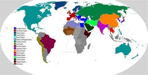Empire World Map By Saint Tepes On Deviantart