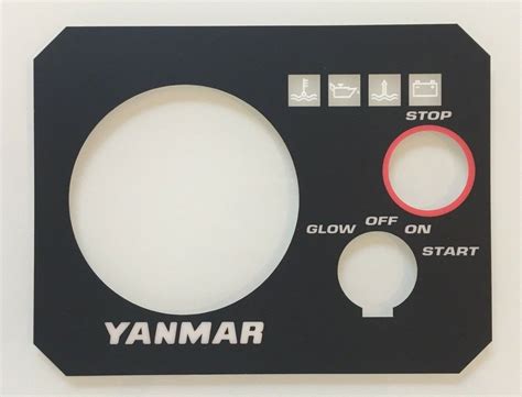 Yanmar Instrument Panel Type B 3ym30 3ym20 2ym15 Faceplate Dhl