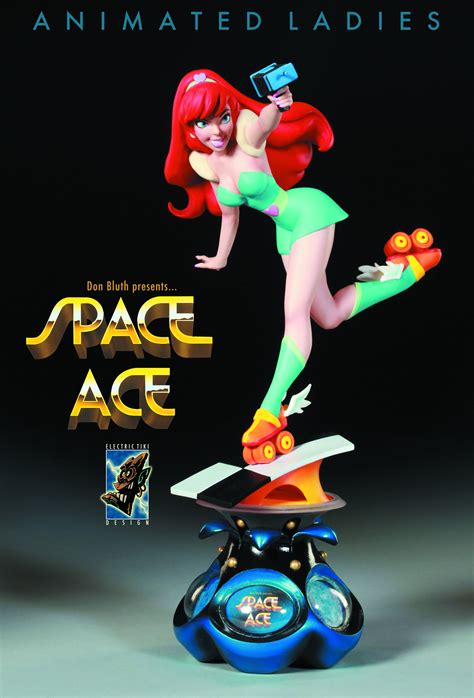 Mar121683 Animated Ladies Space Ace Kimberly Statue Previews World