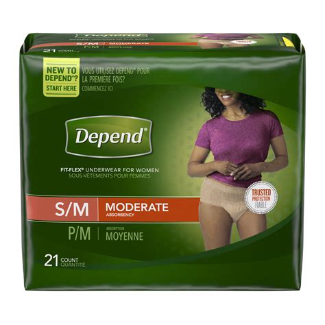 Depend Fit Flex Incontinence Underwear For Women Moderate Absorbency
