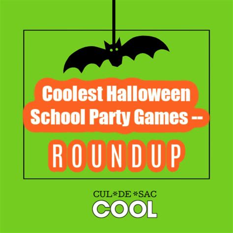 Coolest Halloween School Party Games Roundup