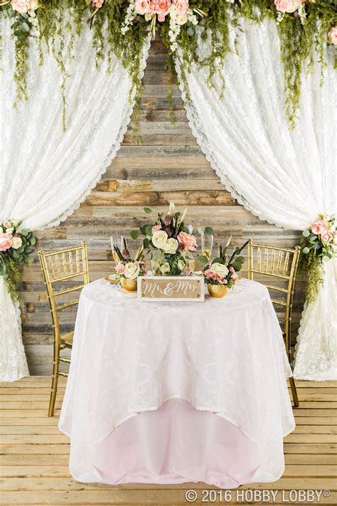 Dress Up Your Cake Table With Gold And Floral Accents For
