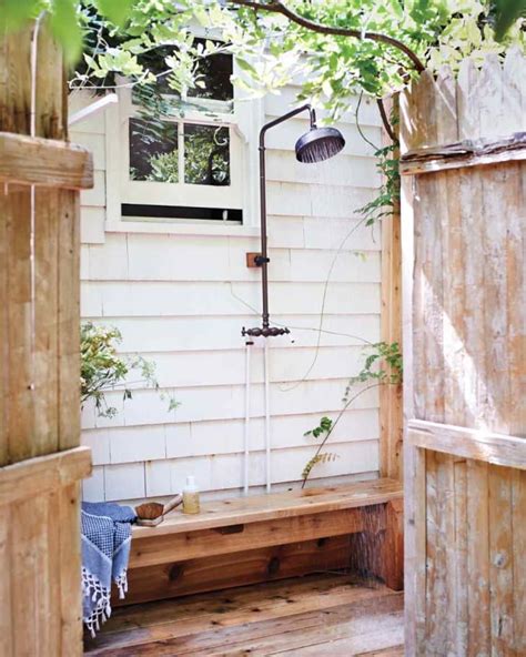 21 Refreshingly Beautiful Outdoor Showers I Bet Youd Love To Step Into