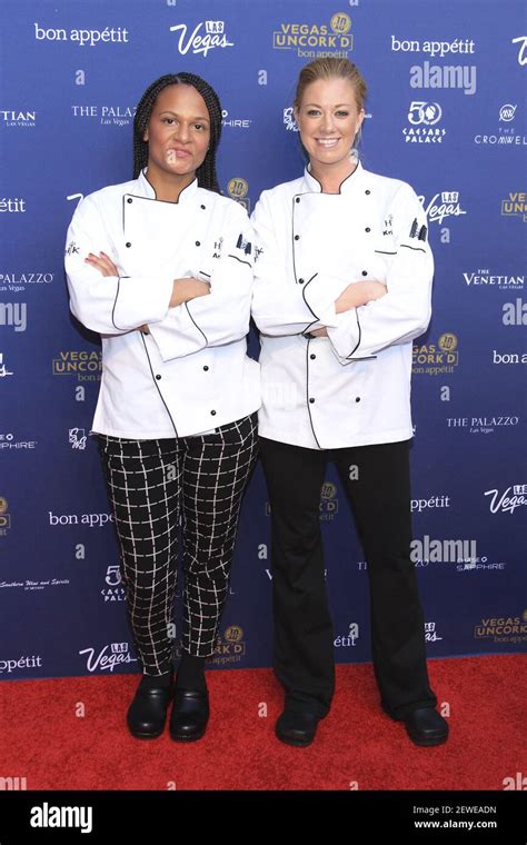 Chef Ariel Malone And Chef Kristin Barone Attend Vegas Uncorkd By Bon