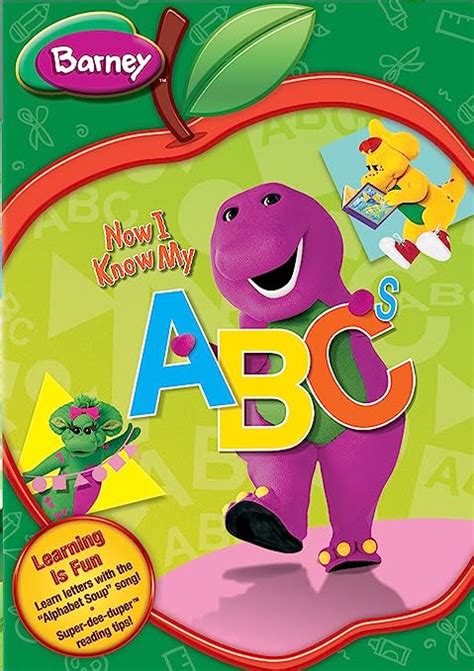 Barney Now I Know My Abcs Bac Amazonca Dvd