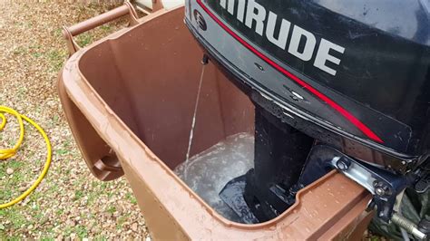 Evinrude 6 Hp 1996 Outboard Test Youtube